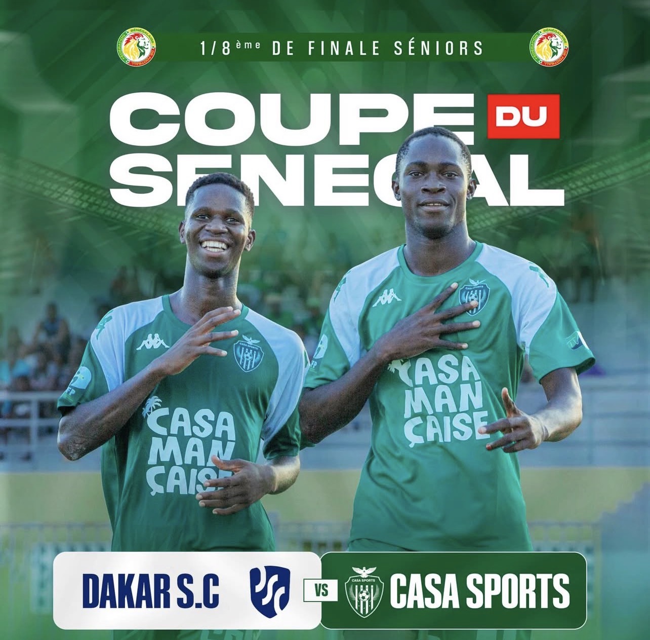 Match casa sport vs Ajel